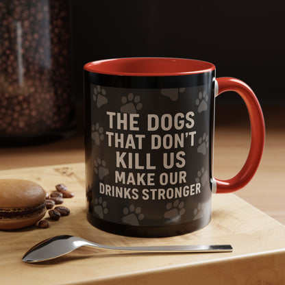 Drinks Stronger 2-Tone Coffee Mug