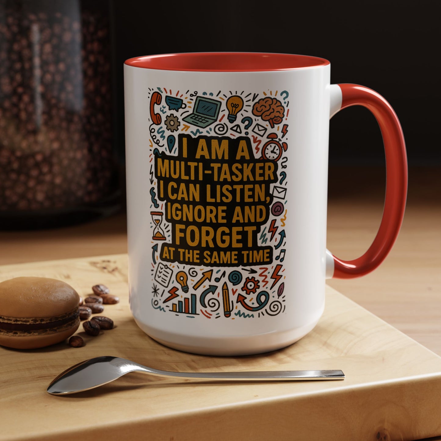 Multi-Tasker 2-Tone Coffee Mug