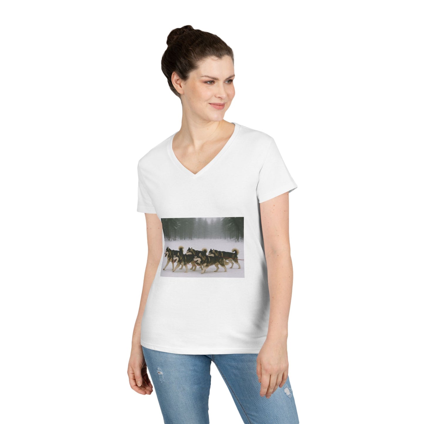 Mush On Women's V-Neck T-Shirt