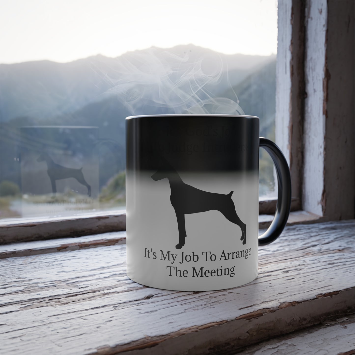 Arrange The Meeting Color Changing Mug