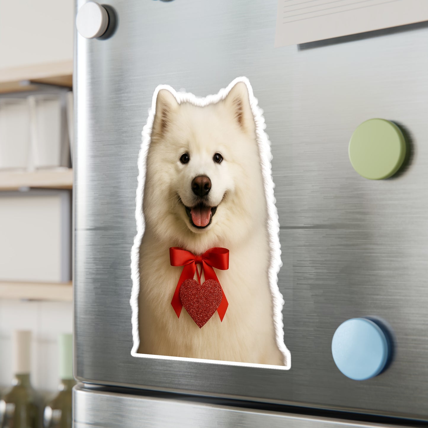 Cupid's Companion Samoyed Vinyl Decal