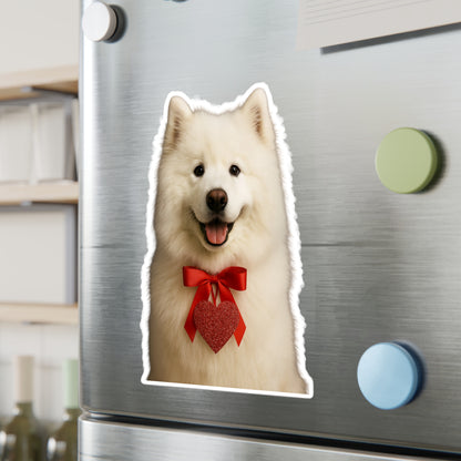 Cupid's Companion Samoyed Vinyl Decal