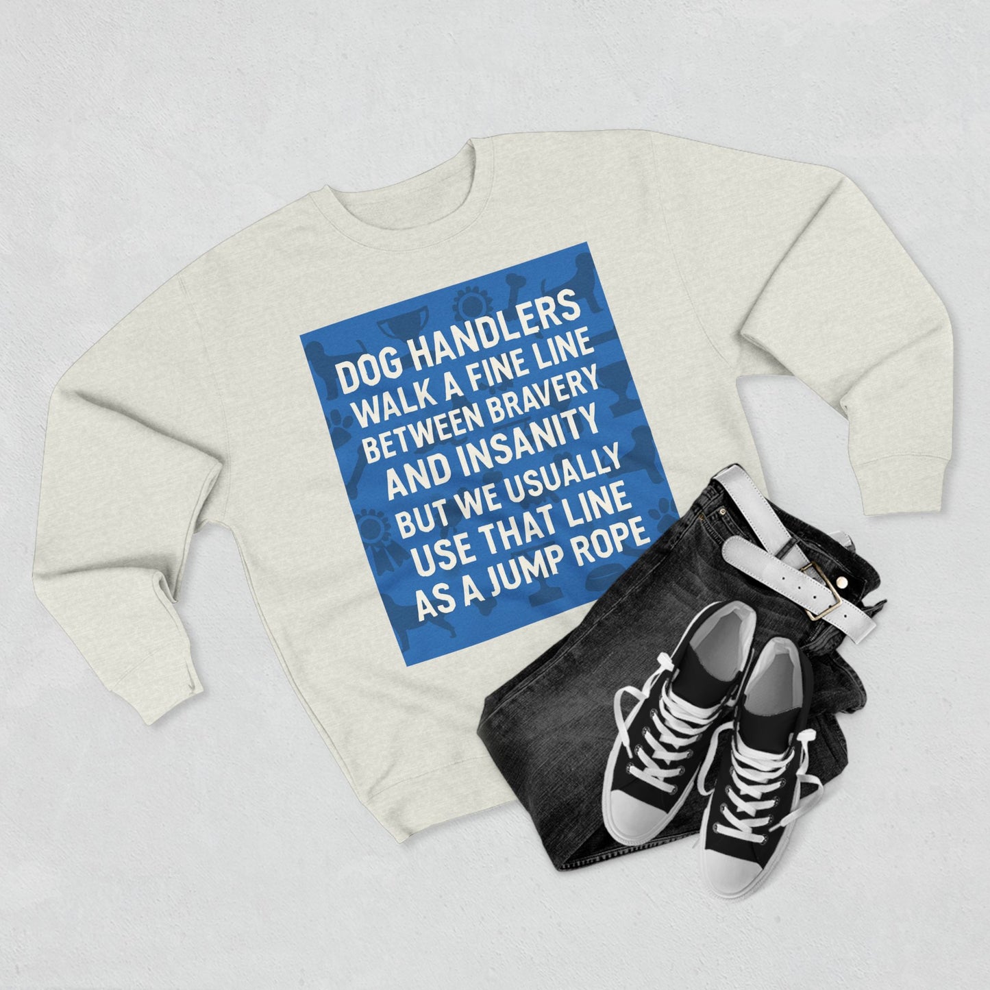 Jump Rope Unisex Crewneck Sweatshirt