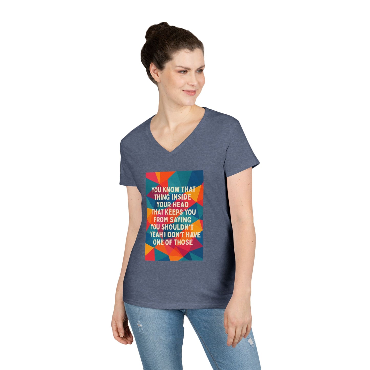 No Filter Women's V-Neck T-Shirt
