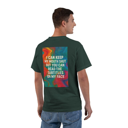 Subtitles Men's Short-Sleeve Crewneck Tee