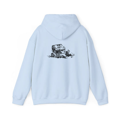 Slingin' Mud Side By Side Unisex Hoodie