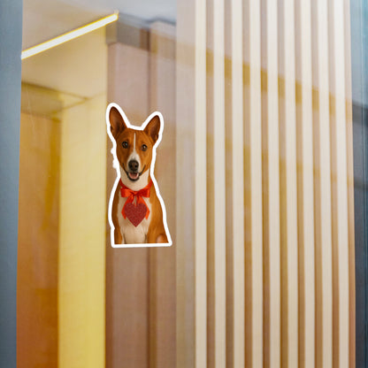 Cupid's Companion Basenji Vinyl Decal