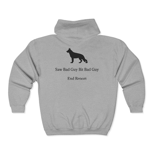 Bad Guy Unisex Full Zip Hoodie