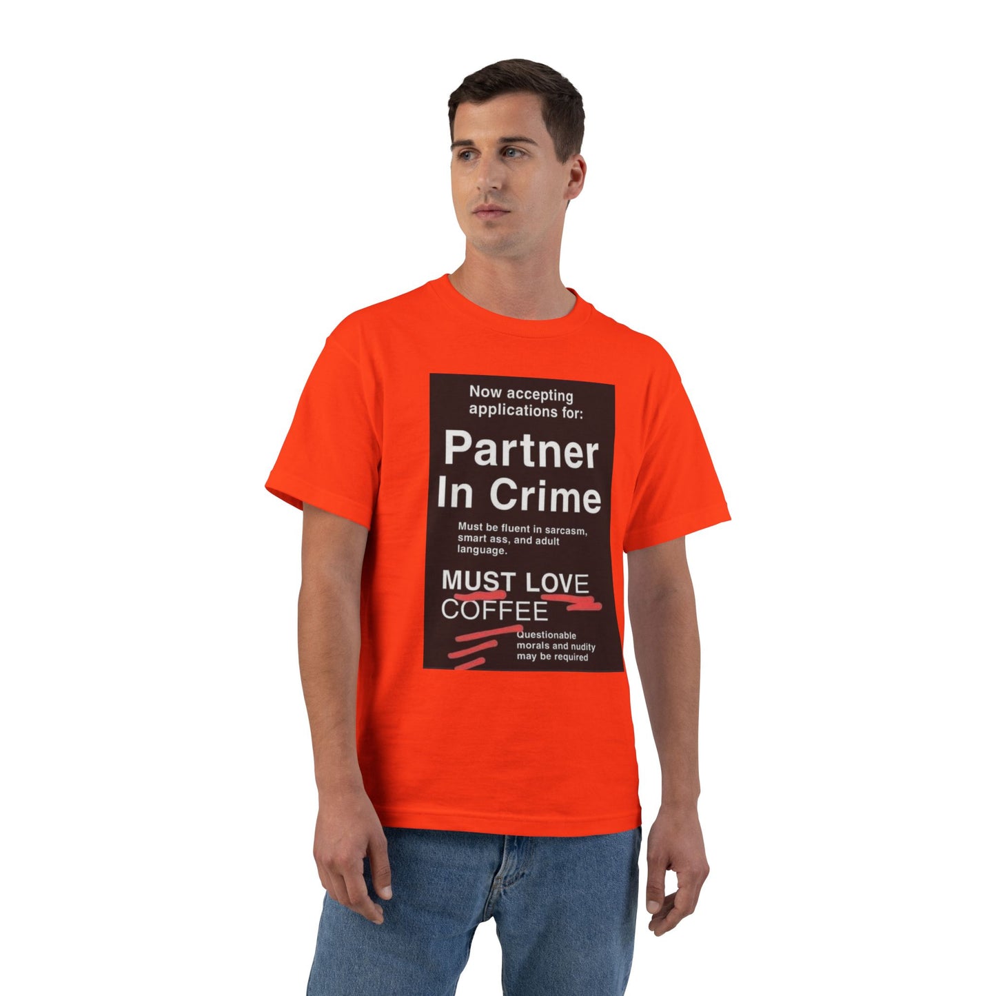 Partner In Crime Men's Short-Sleeve Crewneck Tee