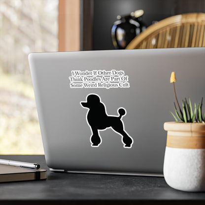 I Wonder Vinyl Decal