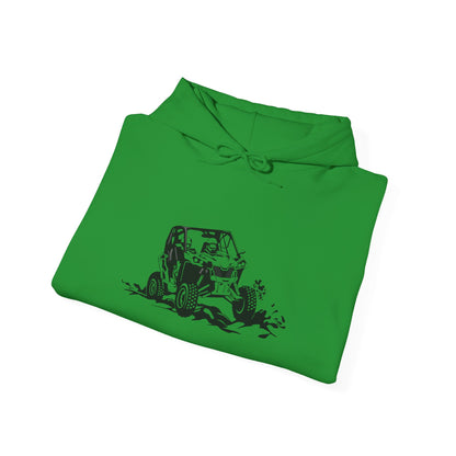 Slingin' Mud Side By Side Unisex Hoodie