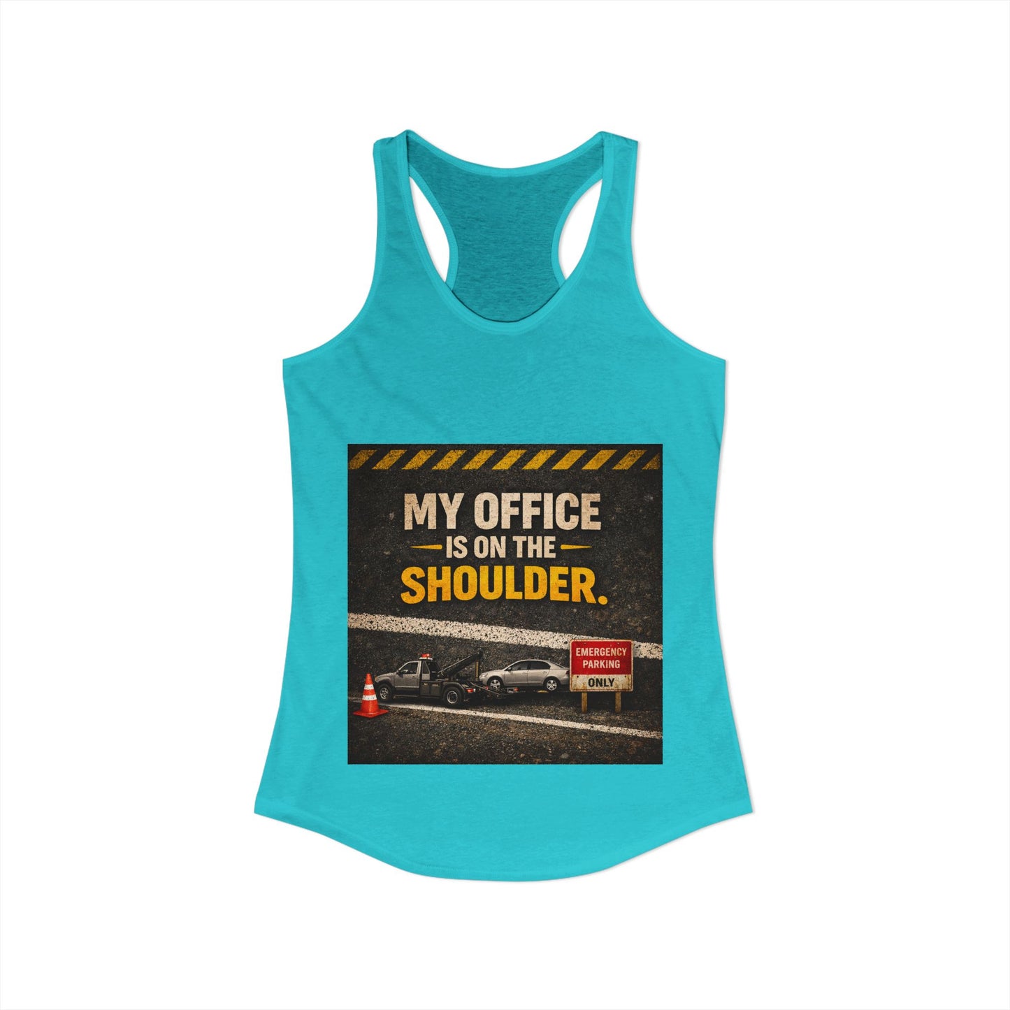 My Office Women's Racerback Tank
