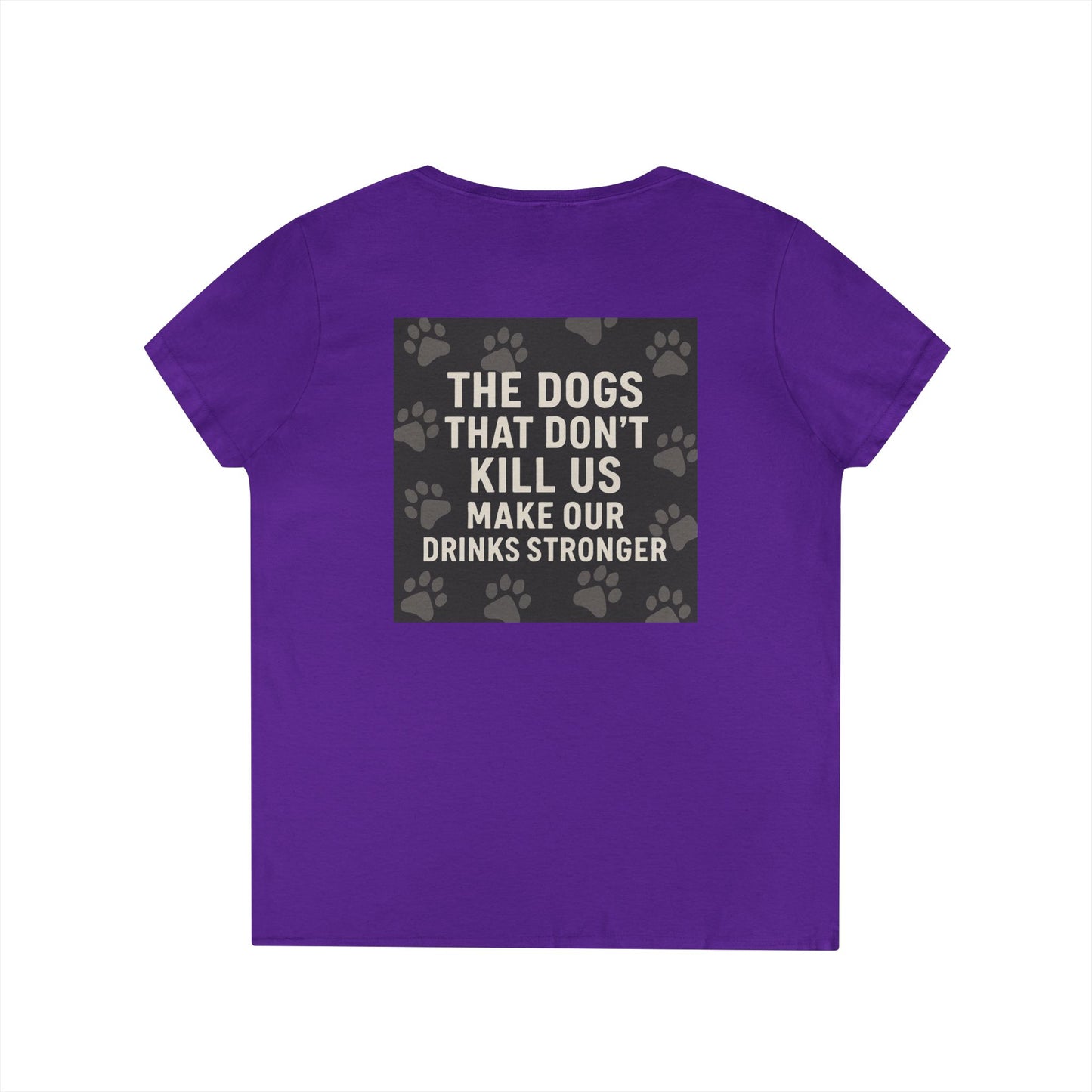 Drinks Stronger Women's V-Neck T-Shirt