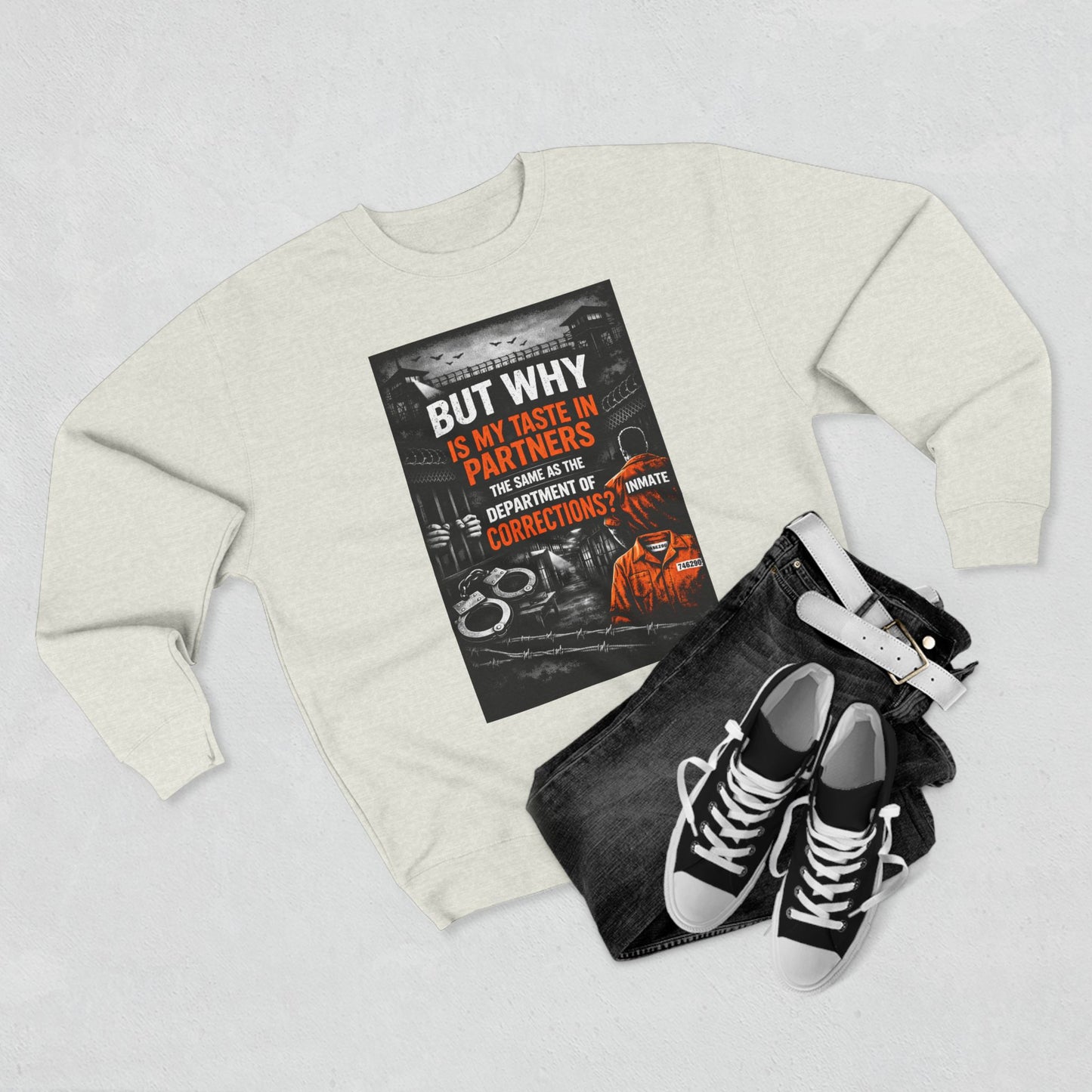 Department Of Corrections Unisex Crewneck Sweatshirt