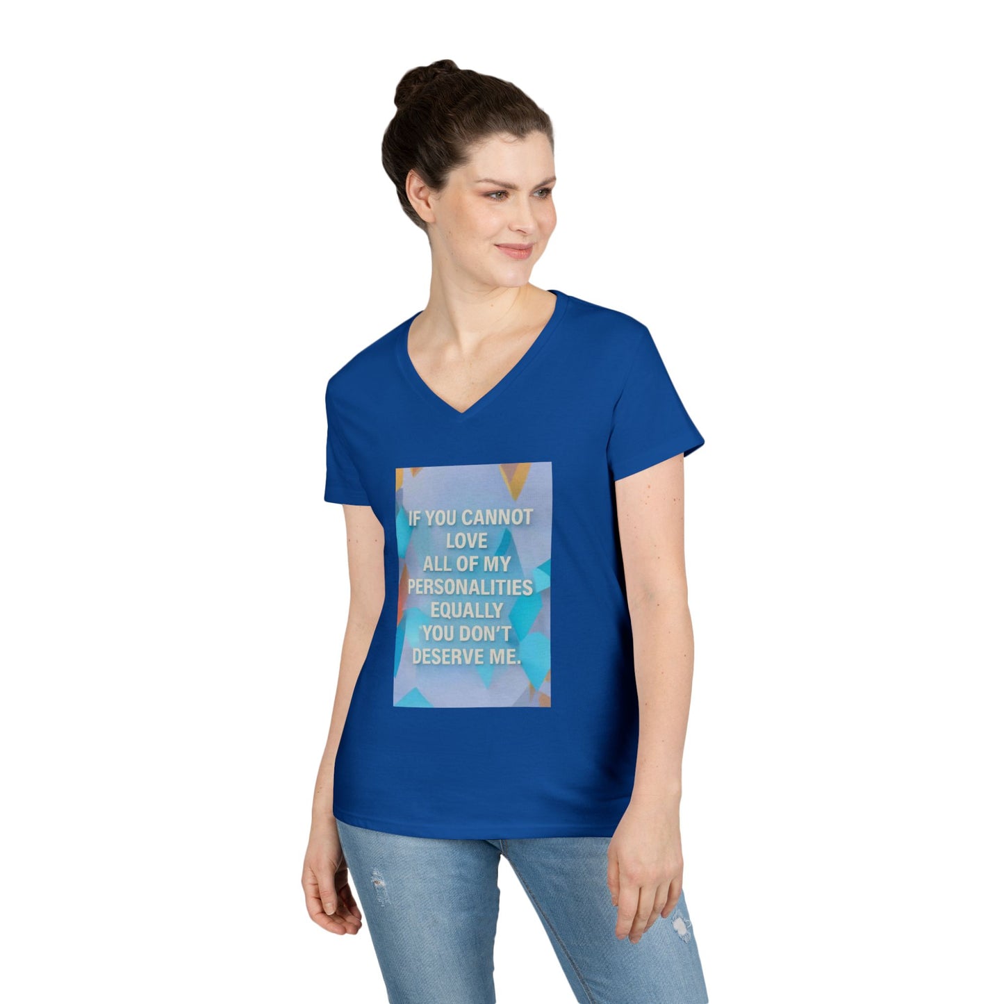 All Of My Personalities Women's V-Neck T-Shirt