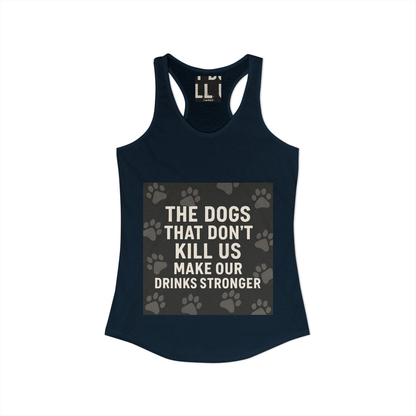 Drinks Stronger Women's Racerback Tank