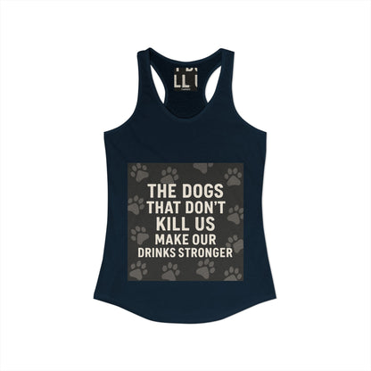Drinks Stronger Women's Racerback Tank