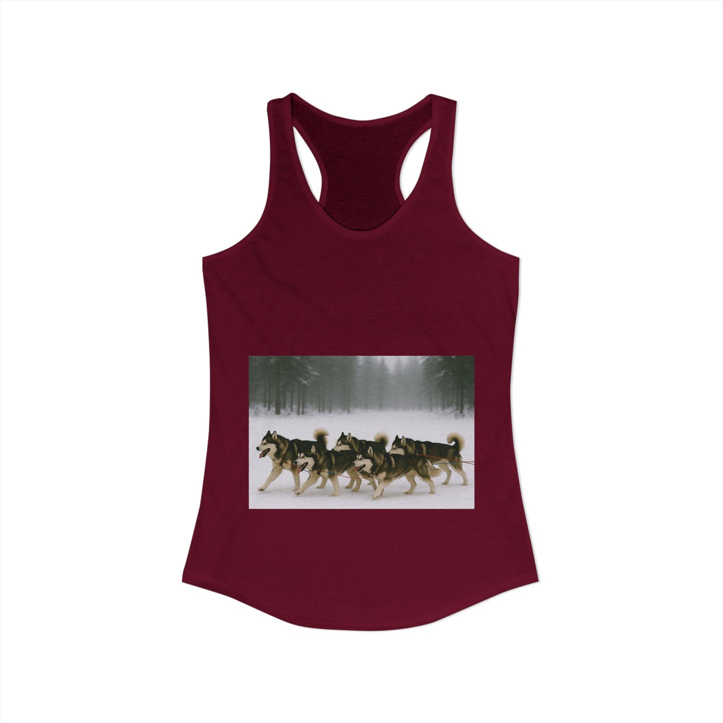 Mush On Women's Racerback Tank