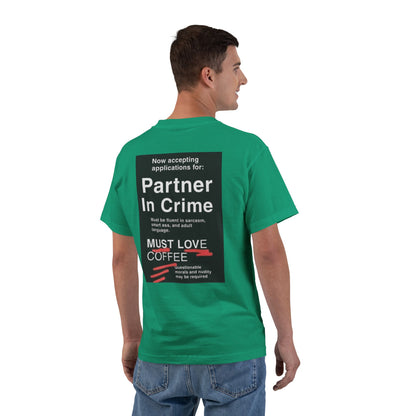 Partner In Crime Men's Short-Sleeve Crewneck Tee