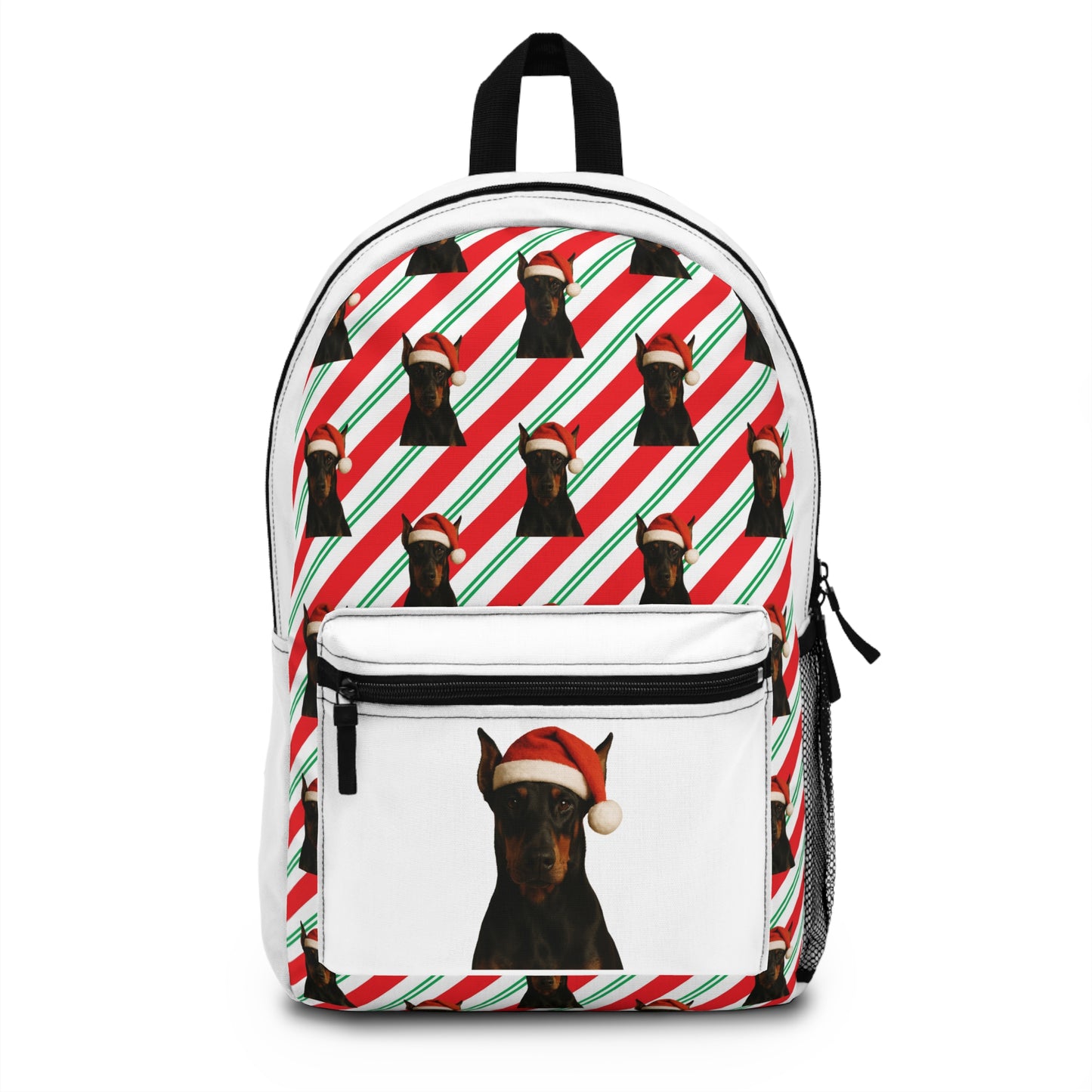 Santa Paws Doberman Backpack