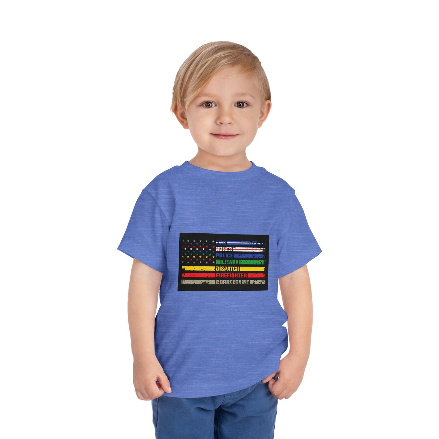 First Responder Toddler Unisex Short Sleeve Crewneck Tee