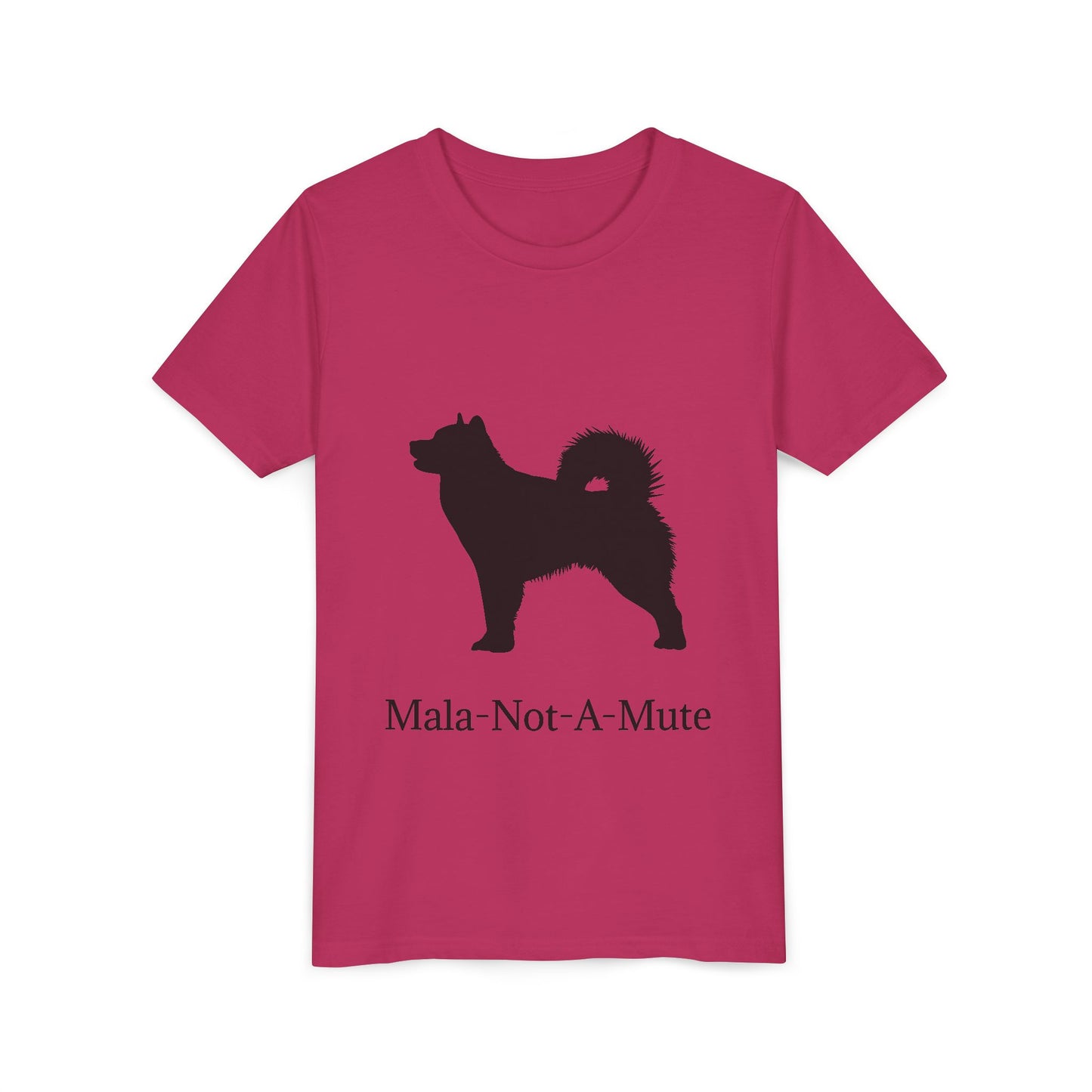 Mala-Not-A-Mute Youth Unisex Short Sleeve Crewneck Tee
