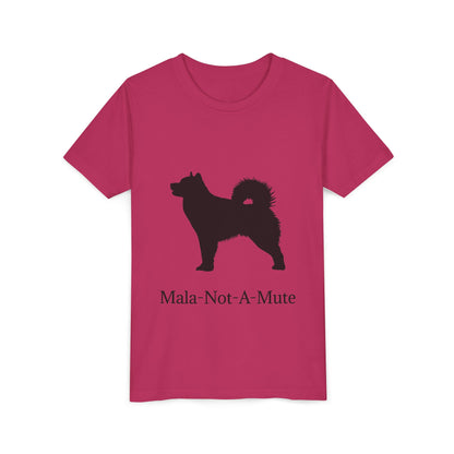 Mala-Not-A-Mute Youth Unisex Short Sleeve Crewneck Tee
