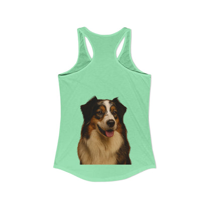Aussie Head Women's Racerback Tank