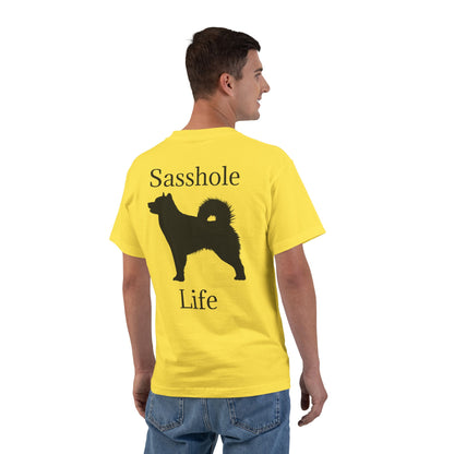 Sasshole Life Men's Short-Sleeve Crewneck Tee