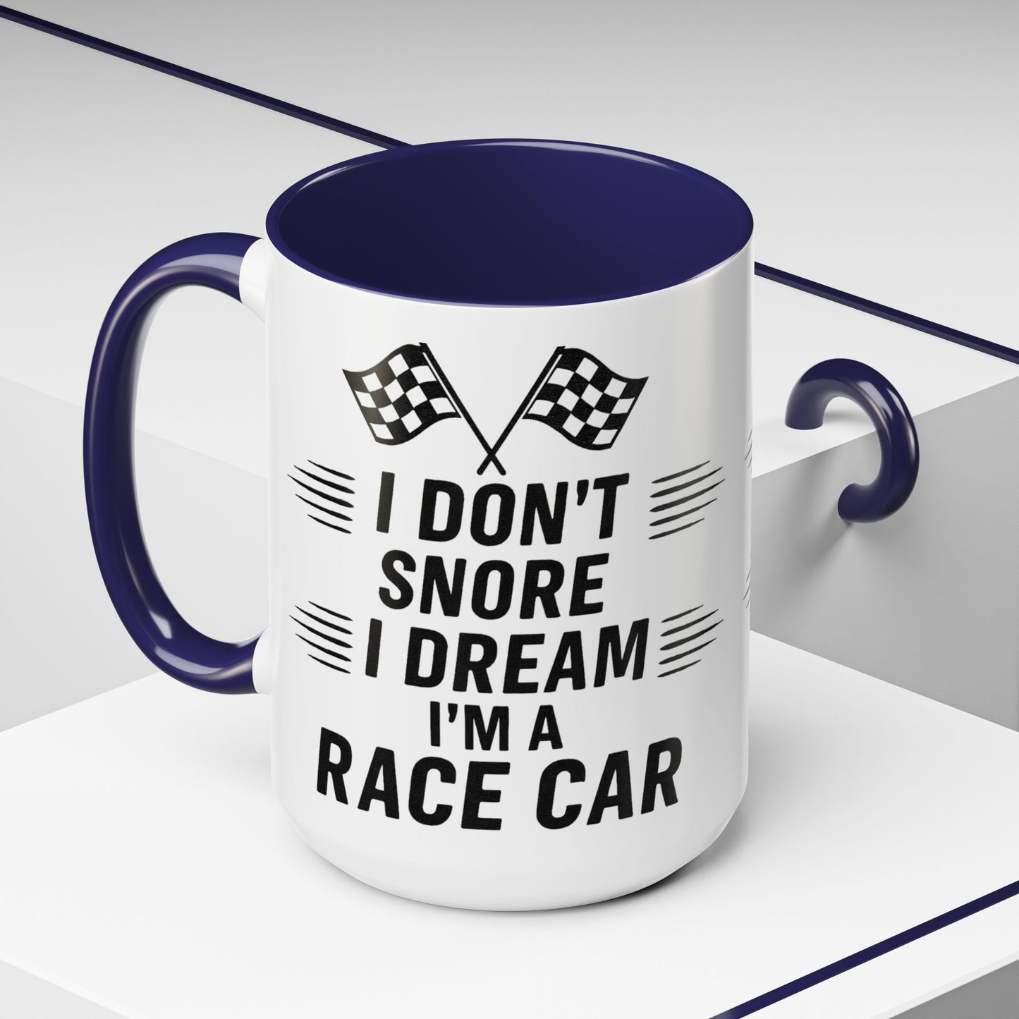 I Don't Snore 2-Tone Coffee Mug