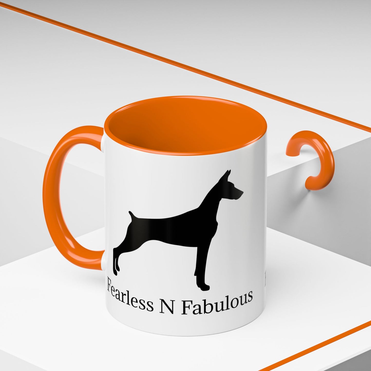 Fearless N Fabulous 2-Tone Coffee Mug
