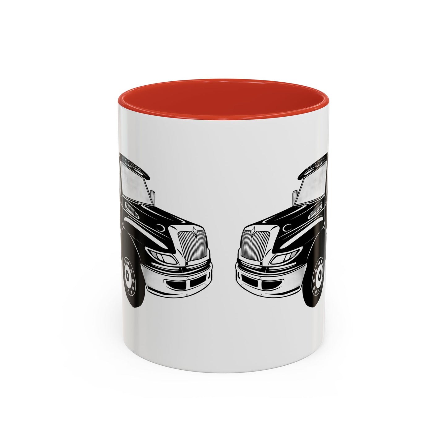 Flatbed Tow Truck 2-Tone Coffee Mug