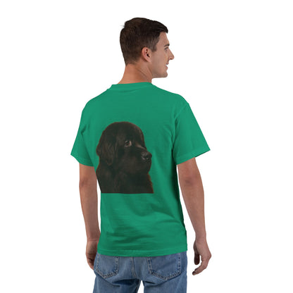 Newfie Head Men's Short-Sleeve Crewneck Tee