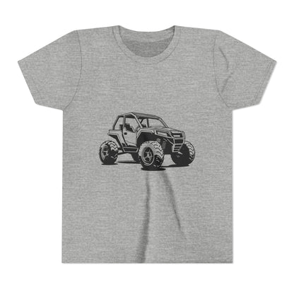 Off The Beaten Path Side By Side Youth Unisex Short Sleeve Crewneck Tee