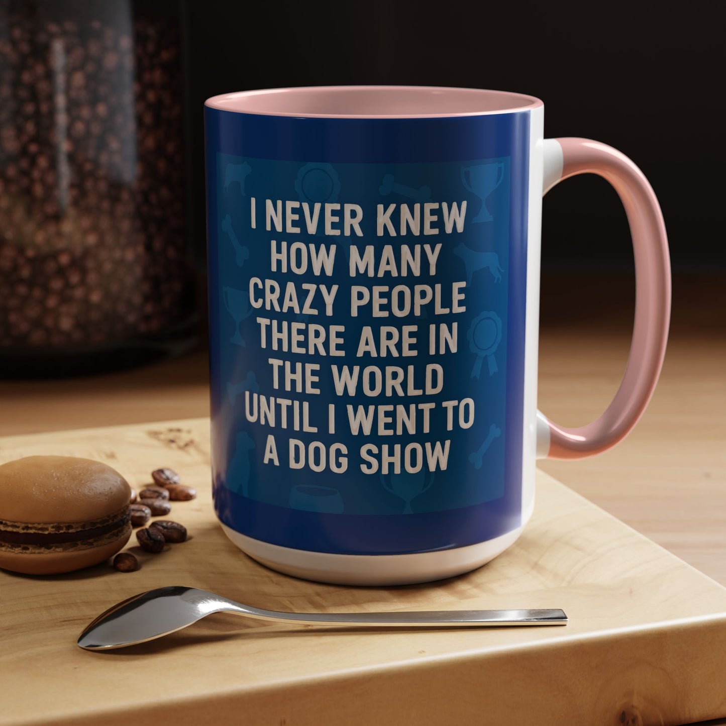 Never Knew 2-Tone Coffee Mug