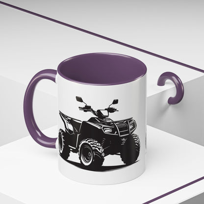 Off The Beaten Path Quad 2-Tone Coffee Mug