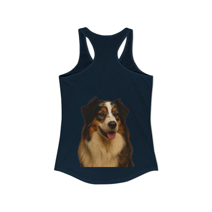 Aussie Head Women's Racerback Tank