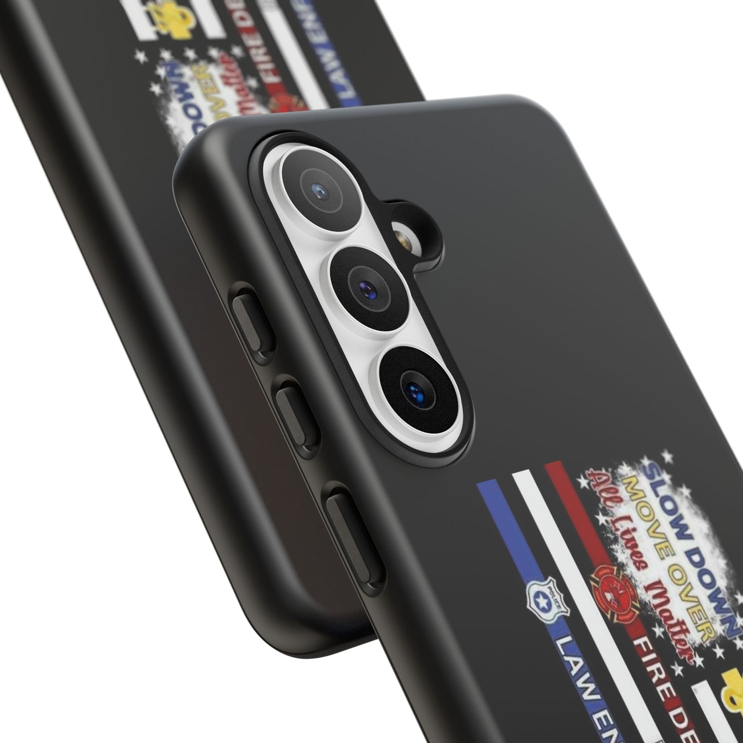 Slow Down Move Over Flag Samsung Case