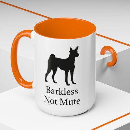 Barkless Not Mute 2-Tone Coffee Mug
