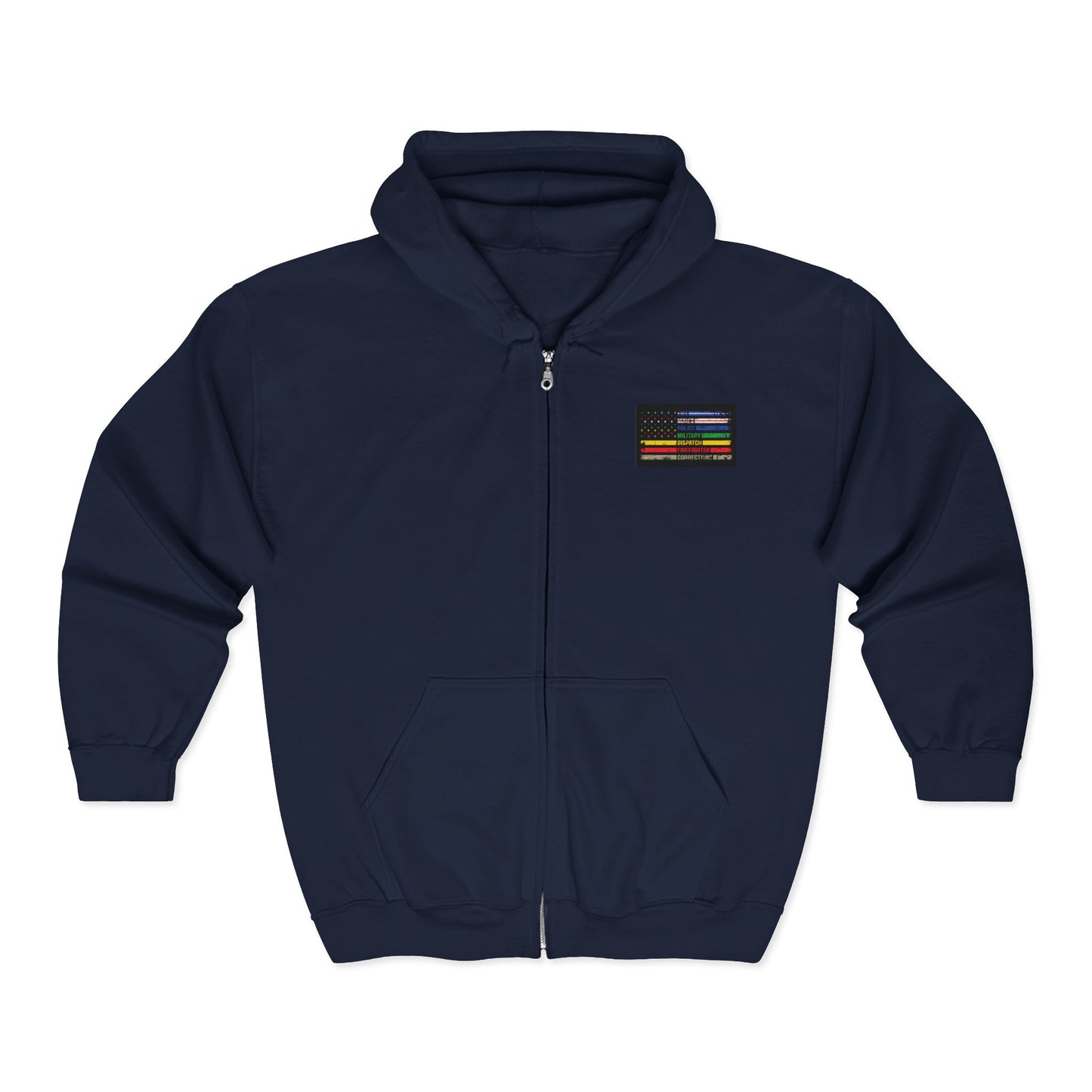 First Responder Unisex Full Zip Hoodie