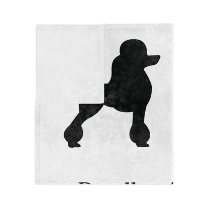 Not Dogs Velveteen Microfiber Blanket