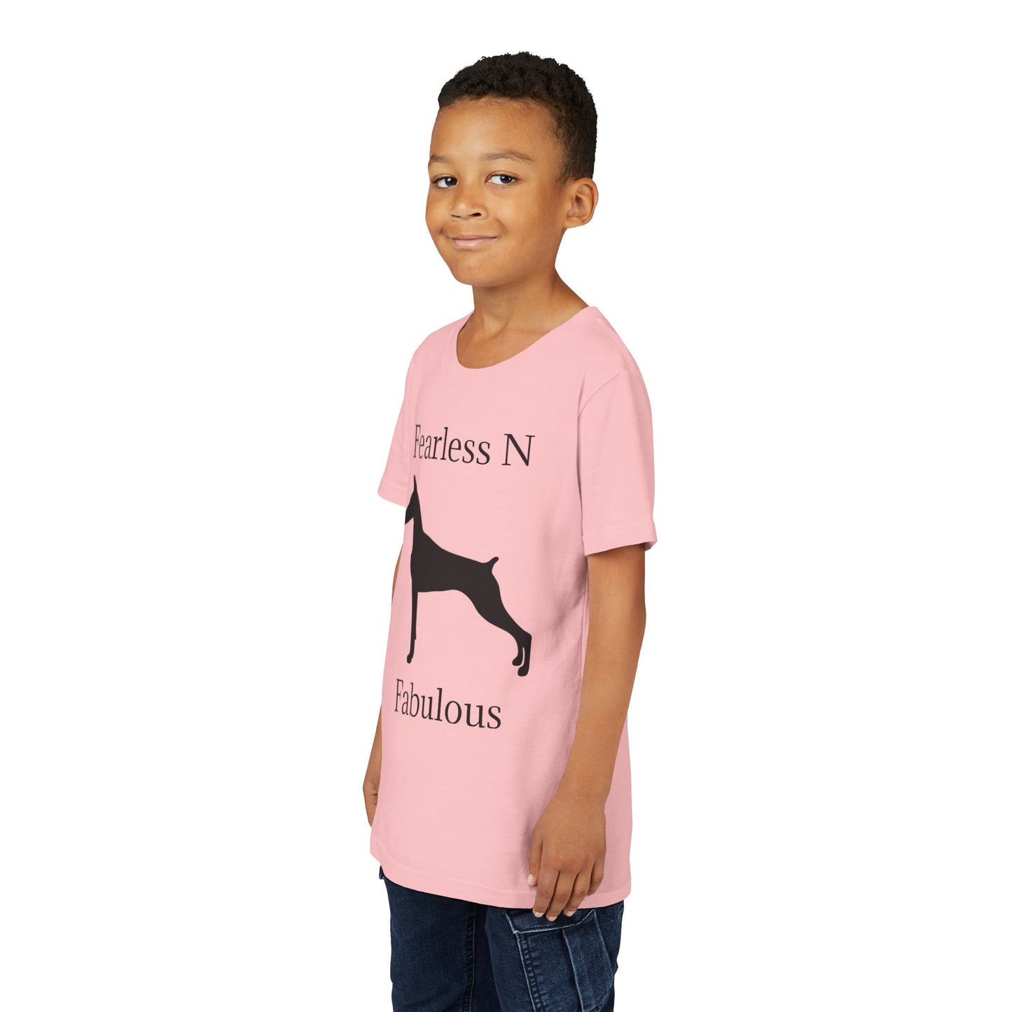 Fearless N Fabulous Youth Unisex Short Sleeve Crewneck Tee