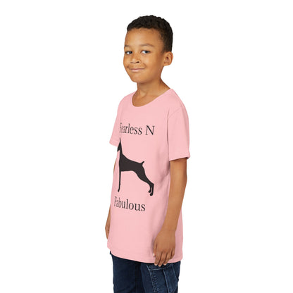 Fearless N Fabulous Youth Unisex Short Sleeve Crewneck Tee