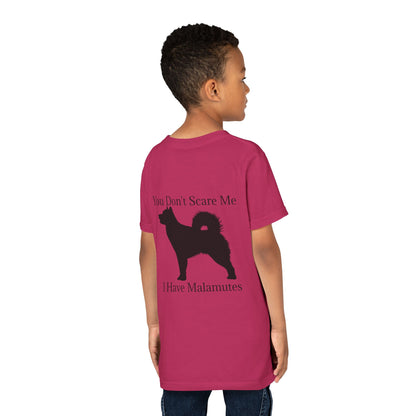 You Don't Scare Me Youth Unisex Short Sleeve Crewneck Tee