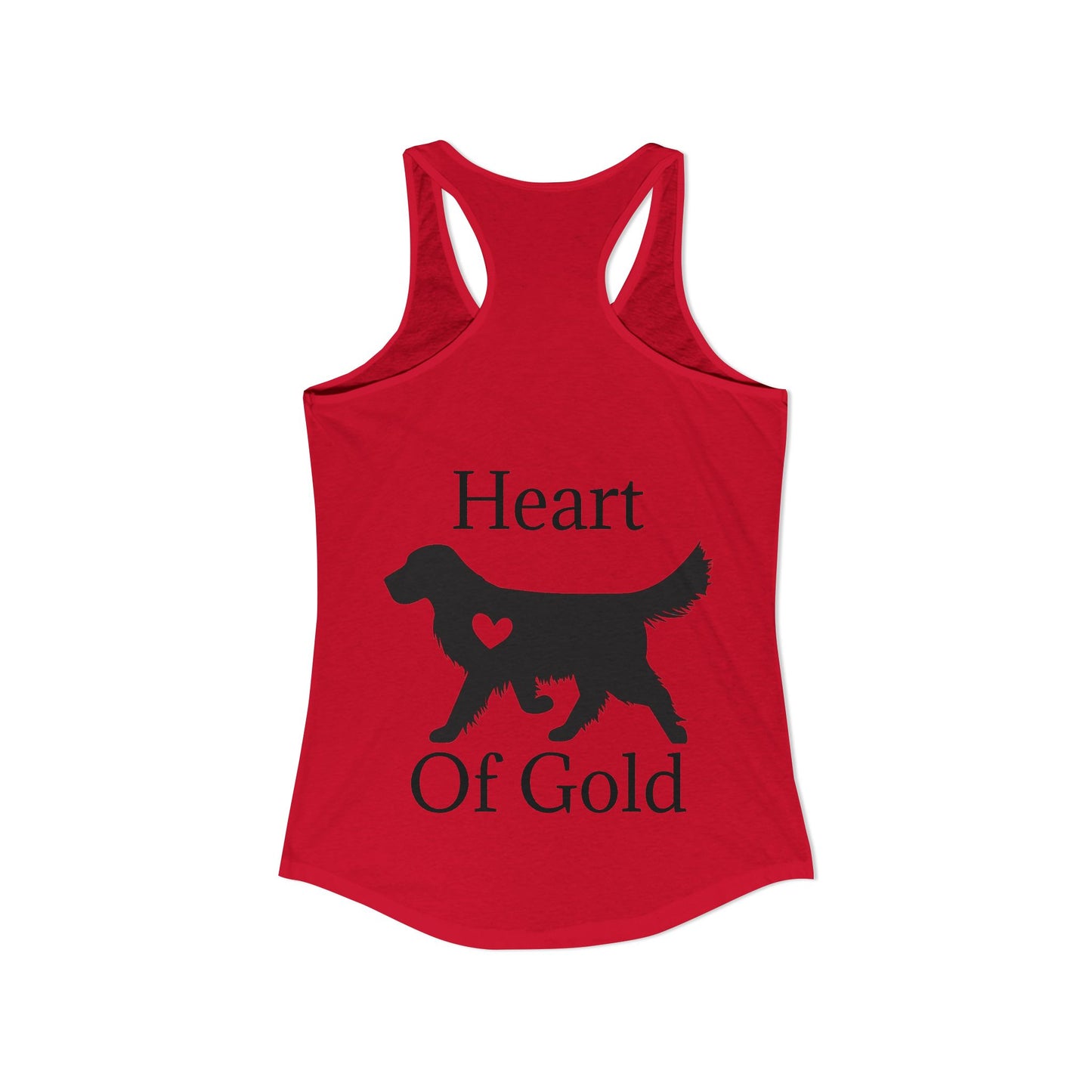 Heart Of Gold Women's Racerback Tank