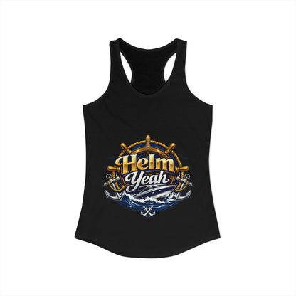 Helm Yeah Women's Racerback Tank
