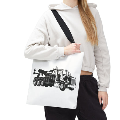 Heavy Tow Truck Tote Bag