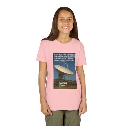 Intelligent Life Youth Unisex Short Sleeve Crewneck Tee
