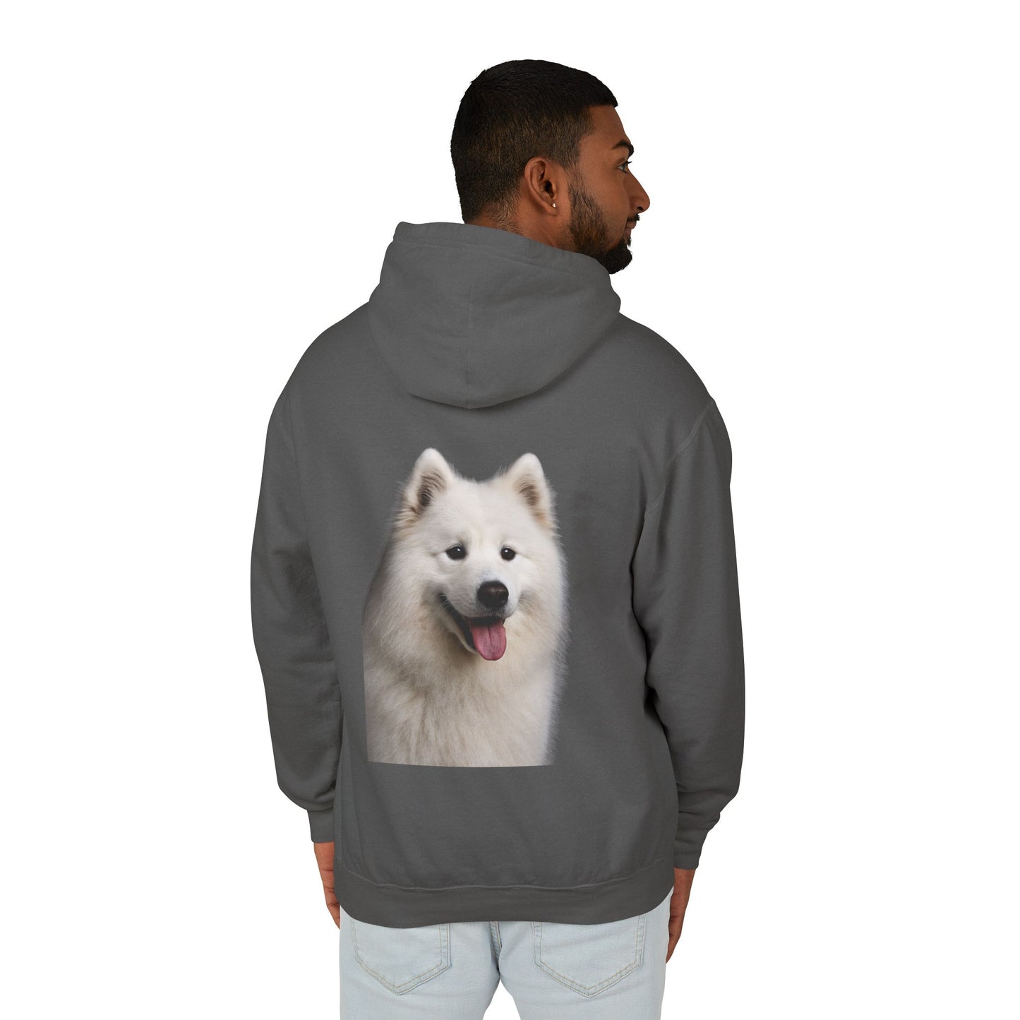 Samoyed Head Unisex Lightweight Hoodie