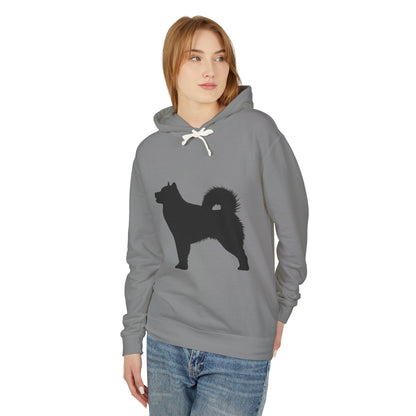 Malamute Silhouette Unisex Lightweight Hoodie